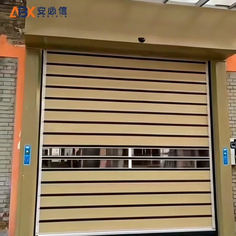 松原市螺旋式高速门